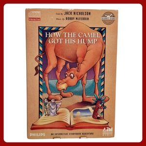 VTG Philips CD-i Game How The Camel Got His Hump 1991 Kids Interactive Storybook